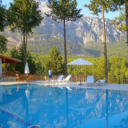 Turkey Mediterranean Cost In Beycik With Sea Forest Mountain View *