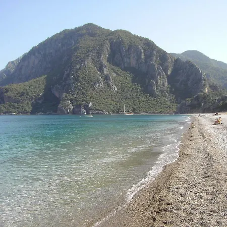 Turkey Mediterranean Cost In Beycik With Sea Forest Mountain View *
